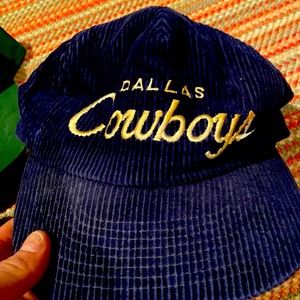 Dallas cowboys vintage corduroy SnapBack rare
